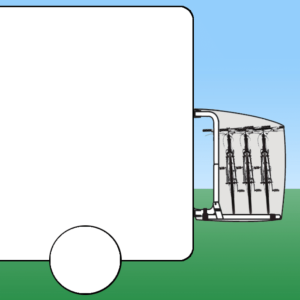 DS Covers STAR fietsdragershoes met gevarenbordhouder - Afbeelding 3