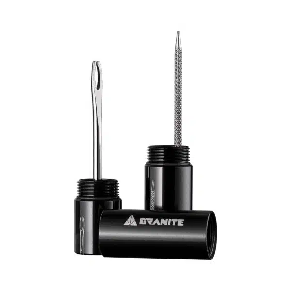 Granite Stash Zwart Bandenplugset opgeborgen in het stuur - Afbeelding 5