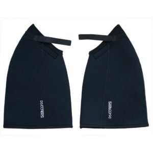 ARCS fietsstuurmoffen - gebogen - zwart