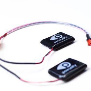 BikeTrax Batterij uitbreidingsset voor GPS tracker - rood/rechthoek