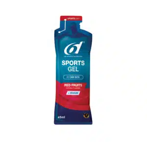 6d Sports Gel - Rood Fruit - 6 stuks
