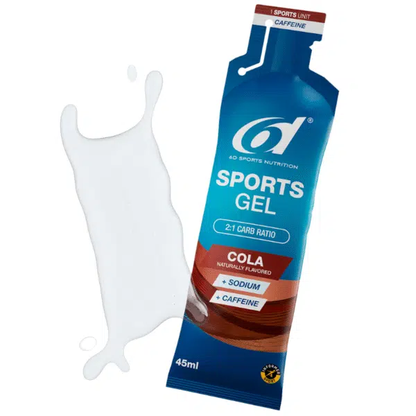 6d Sports Gel - Cola + Cafeïne - 6 stuks - Afbeelding 2