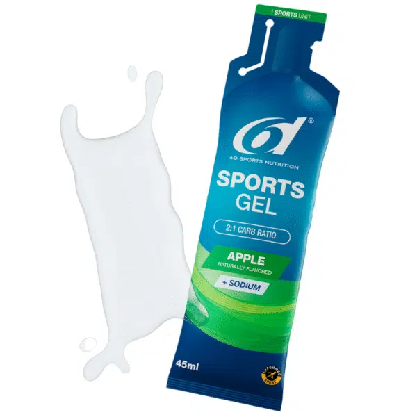 6d Sports Gel - Appel - 6 stuks - Afbeelding 2